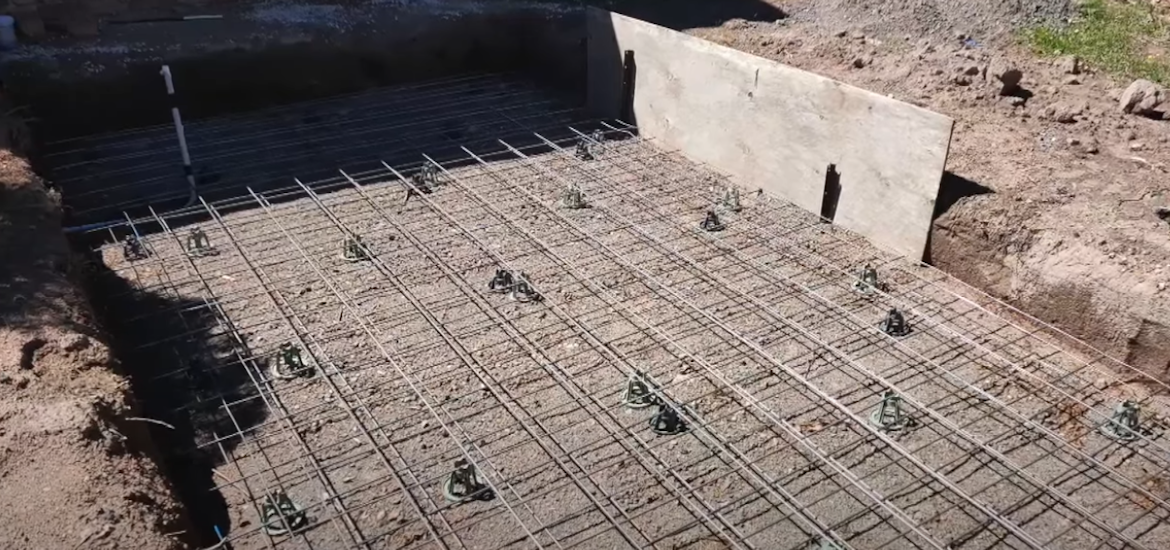 Generic Concrete Slab for a Swim Spa