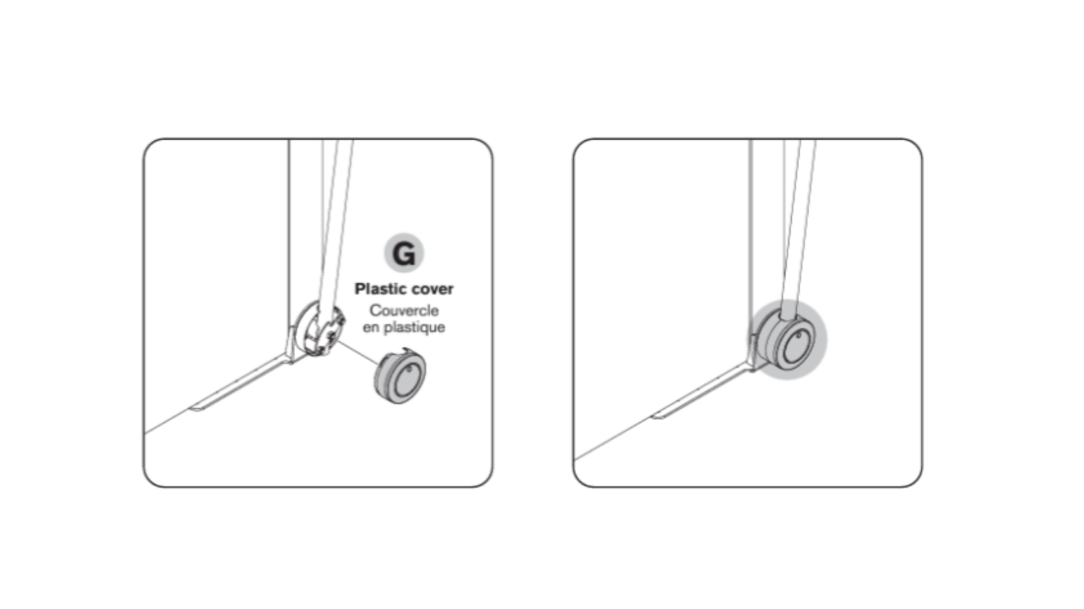 plastic covers Deck-mount / Under spa mount