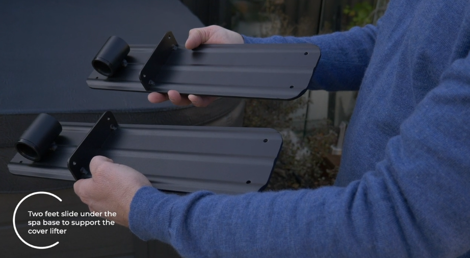 spa cover lifter bracket/feet