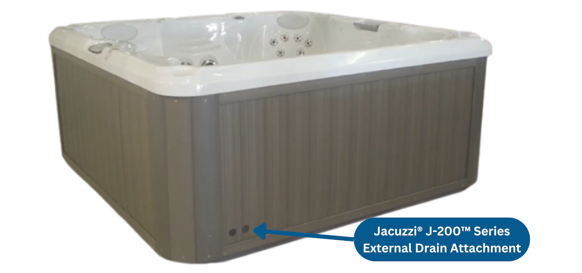 Jacuzzi® J-200™ Series Drain Valve