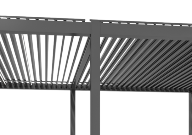 4800XT motorised louvred roof