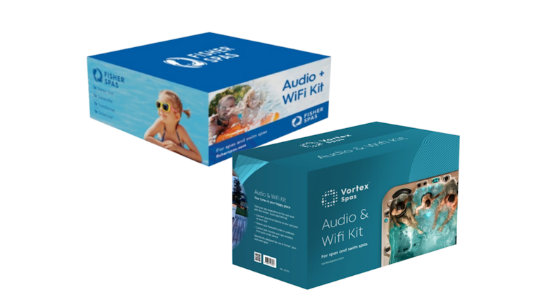 Audio wifi for spas