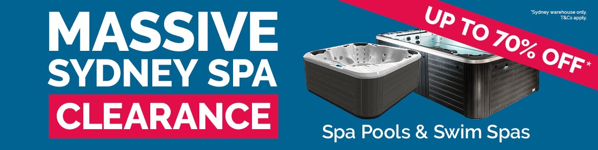 Sydney clearance event banner