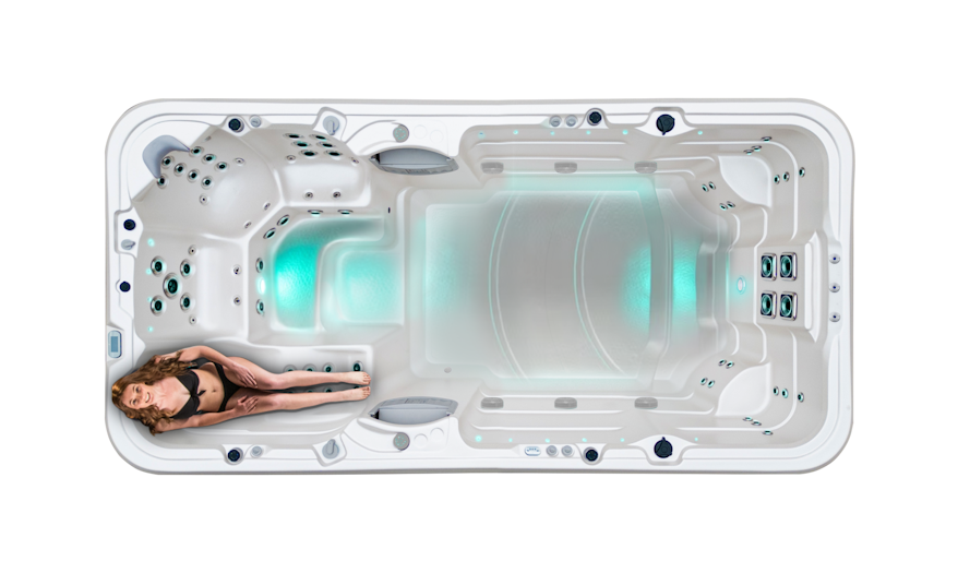 2024 Vortex Aquagym Max Ergonomic Lounger with Foot Massage