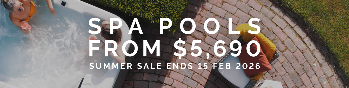 Spa Pools - Summer Sale banner