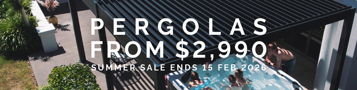 Pergolas - Summer Sale banner