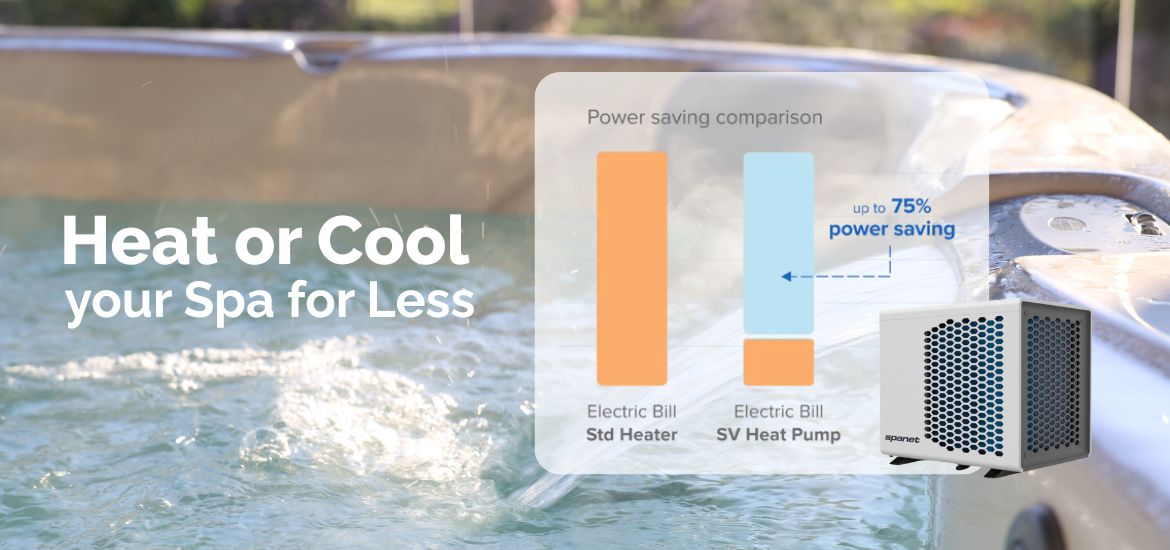 Heat pump graph savings chart