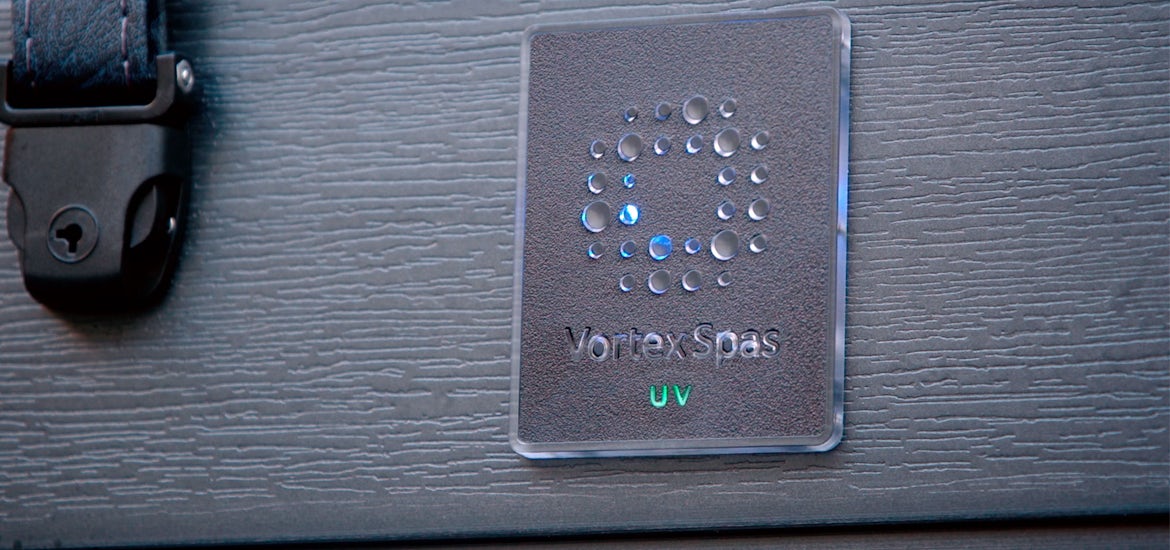 Health badge uv light