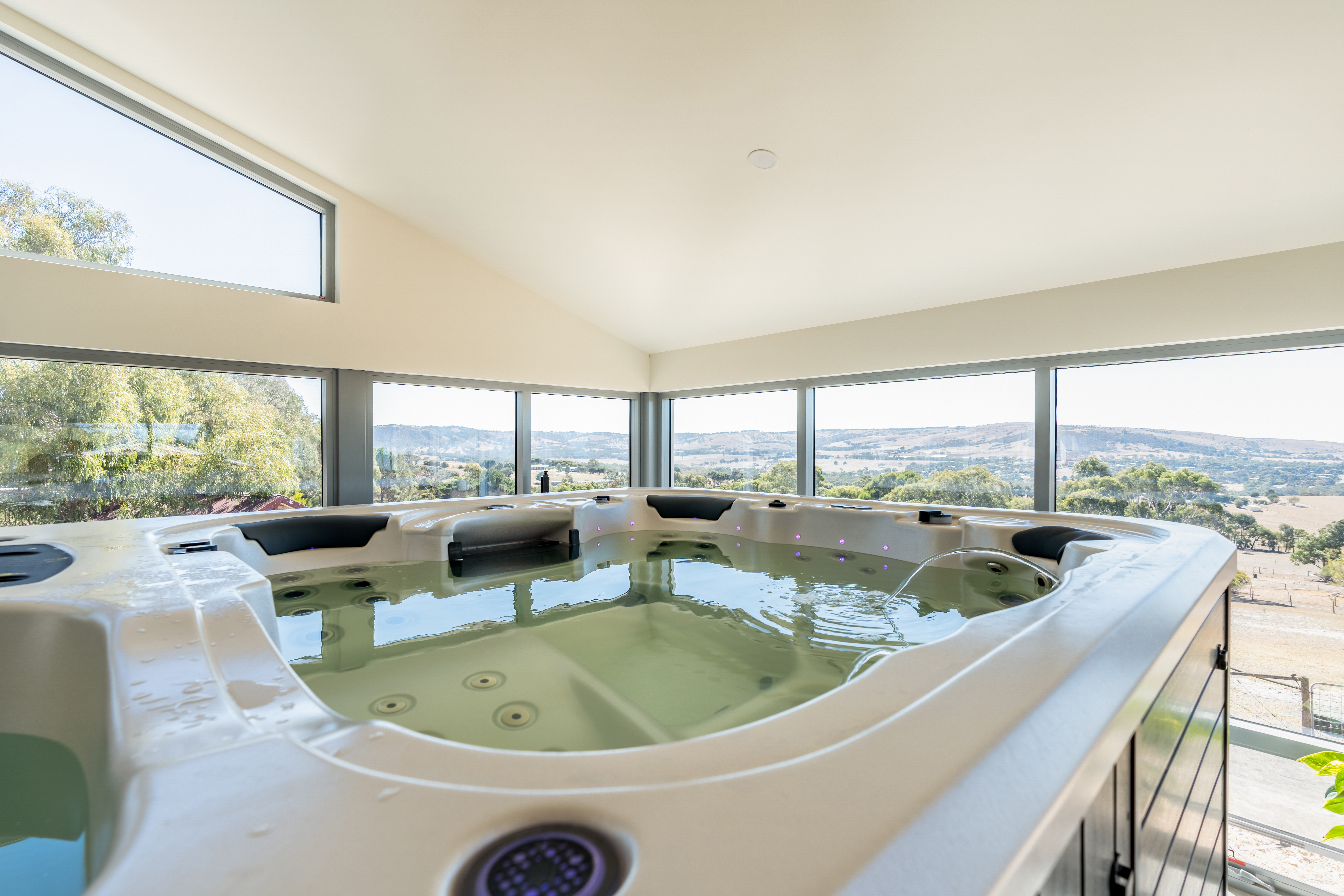 Indoor Hydrozone swim spa