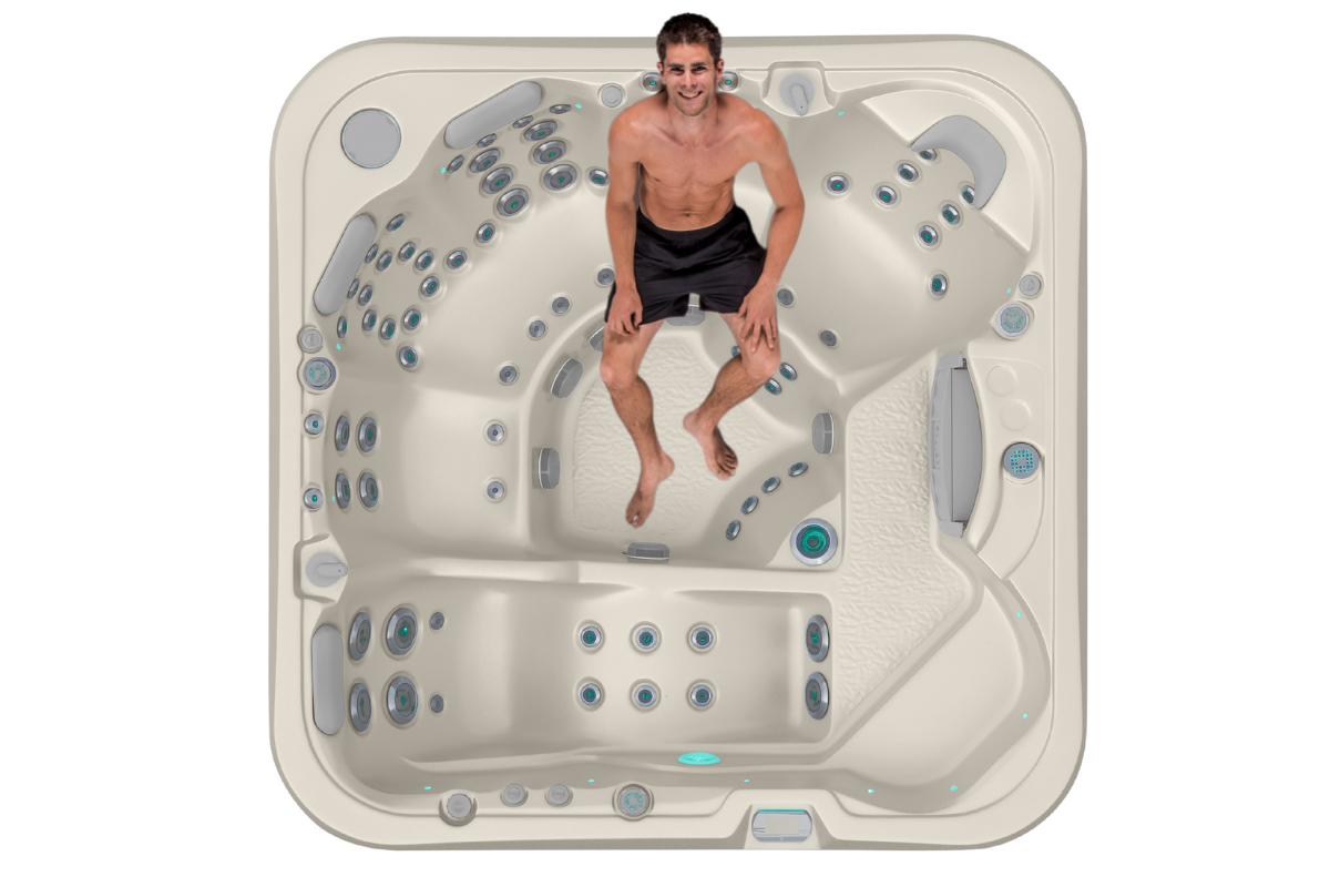 Spectrum spa pool Twin Back Massage Seats