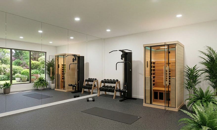 Vortex® Prestige™ Person Sauna spare room