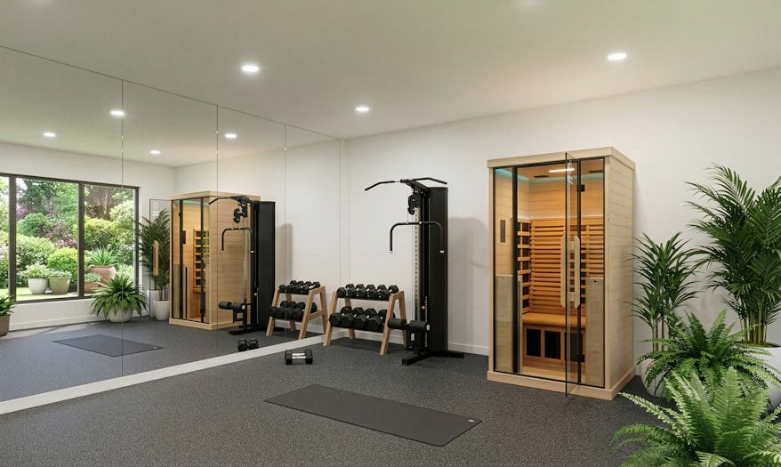 Vortex® Prestige™ Person Sauna spare room