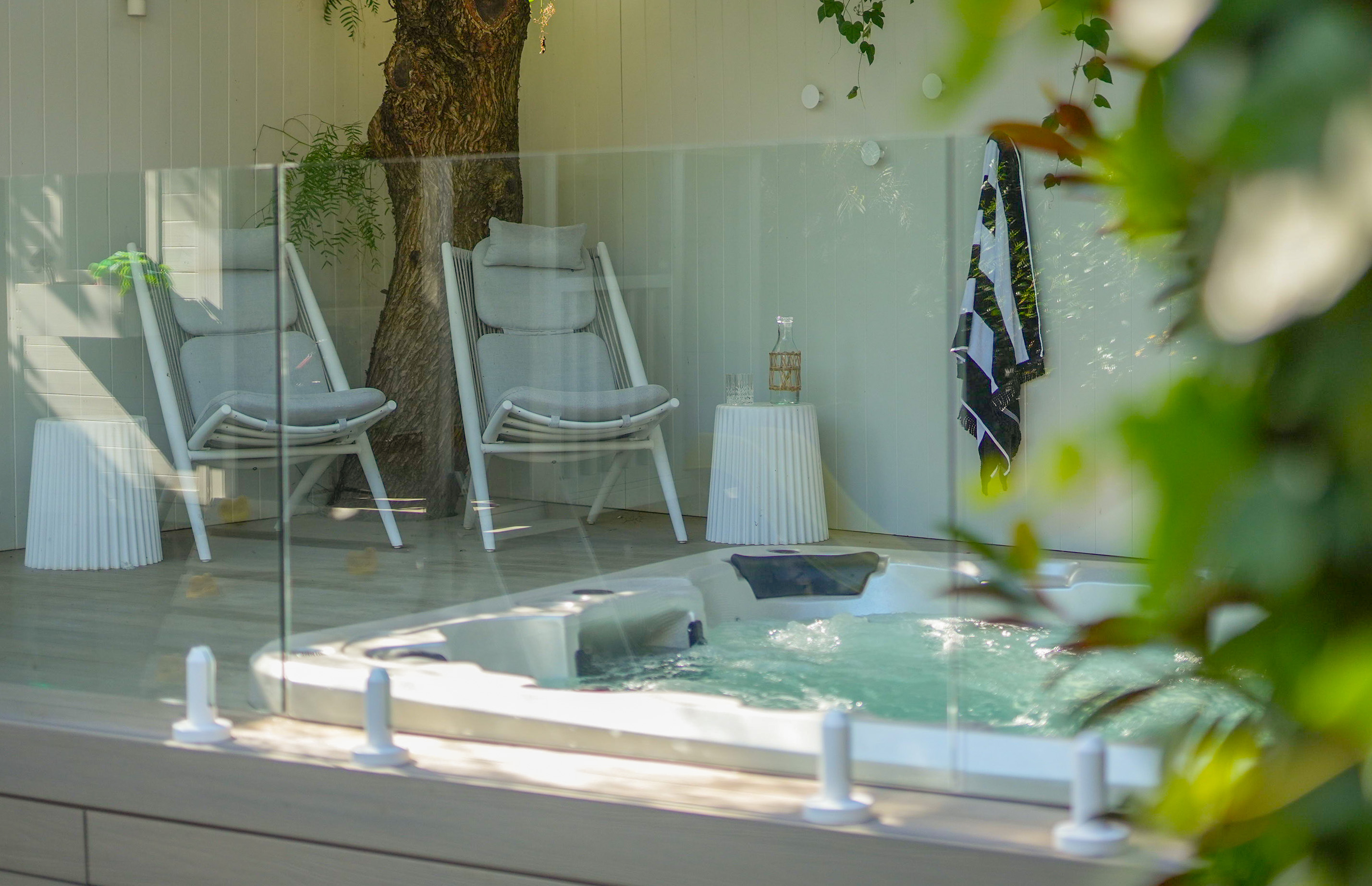 Tasmania spa relaxation