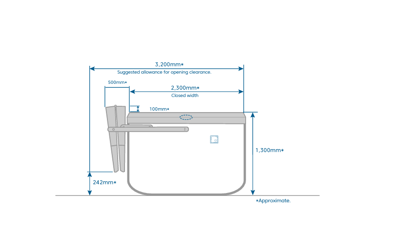 clearlift-diagram-fully-opened-view