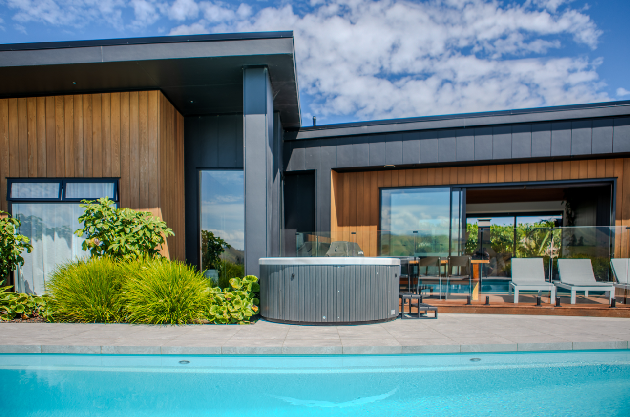 Fisher® Orbit™ Round Spa Pool Design Ideas | Nelson, NZ
