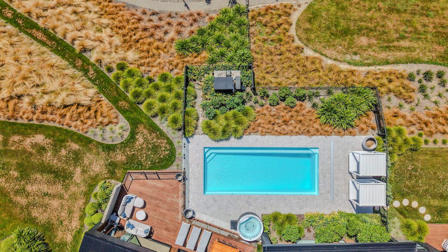 fisher orbit aerial view