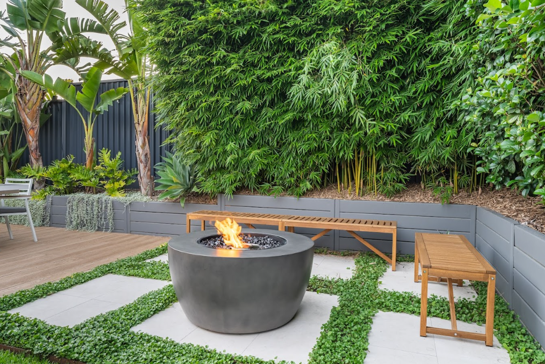 fire table with vortex titanium