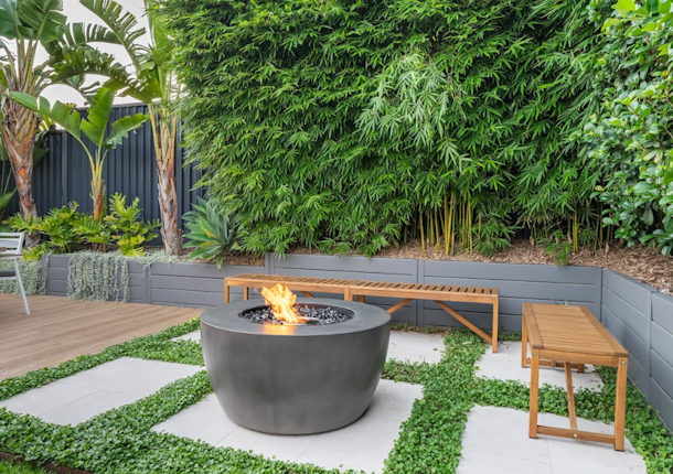 fire table with vortex titanium