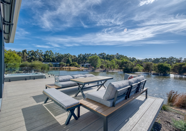 vortex titanium with outdoor furniture