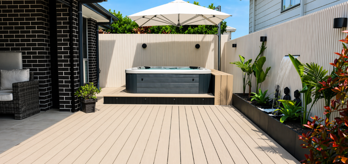 Vortex® Nitro™ Deck Spa Installation Emerald Hills