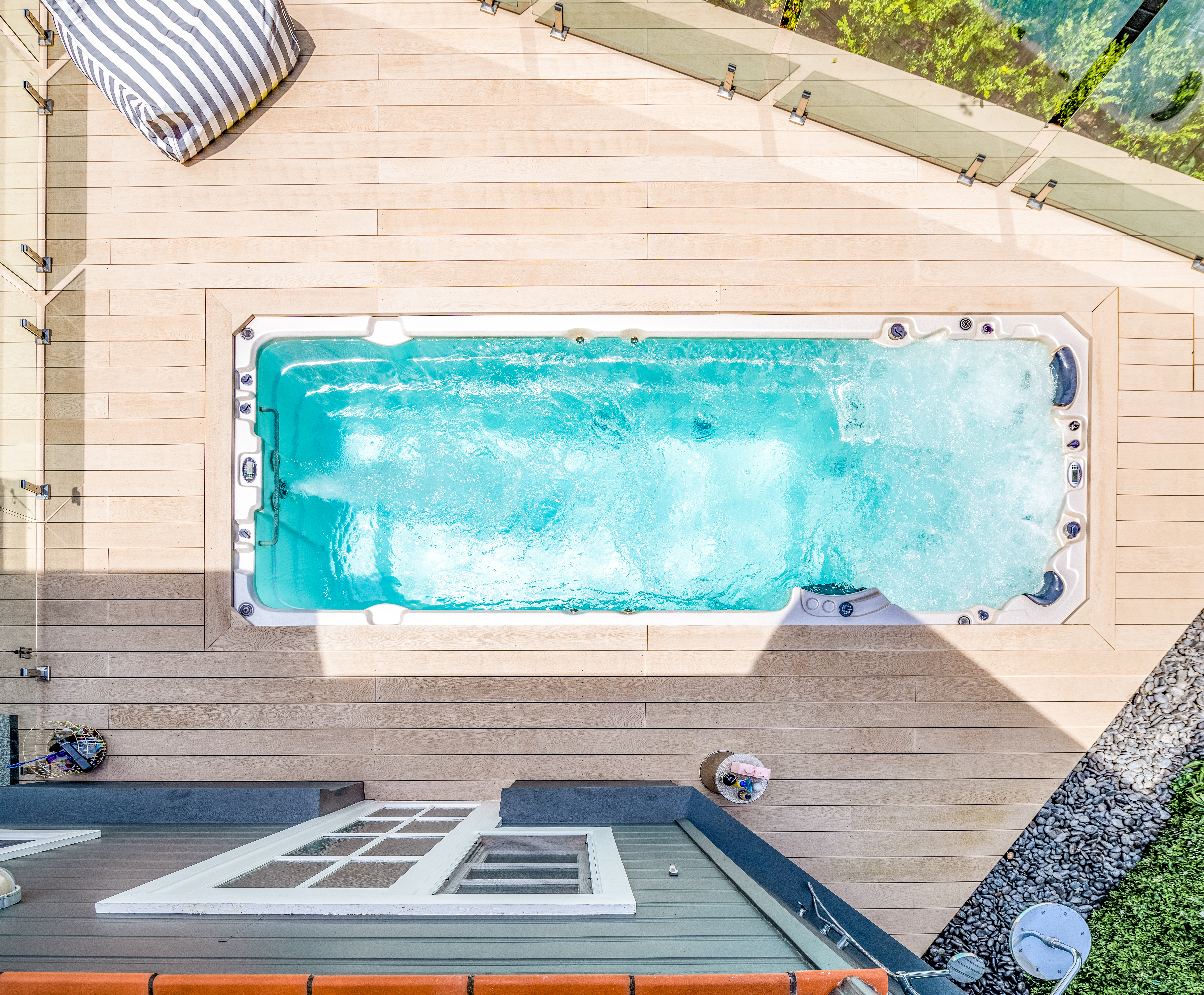 swim spa running costs