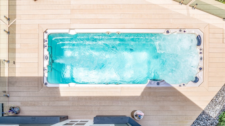 swim spa running costs
