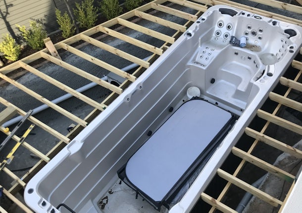 Aqualap deck install