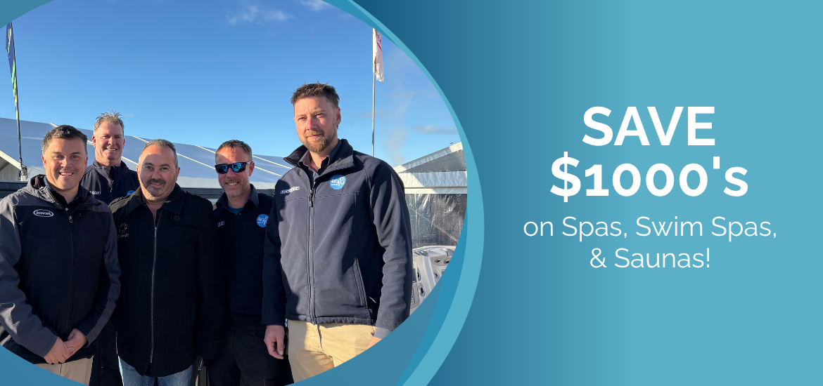 Spa World sales team at the Agfest Expo