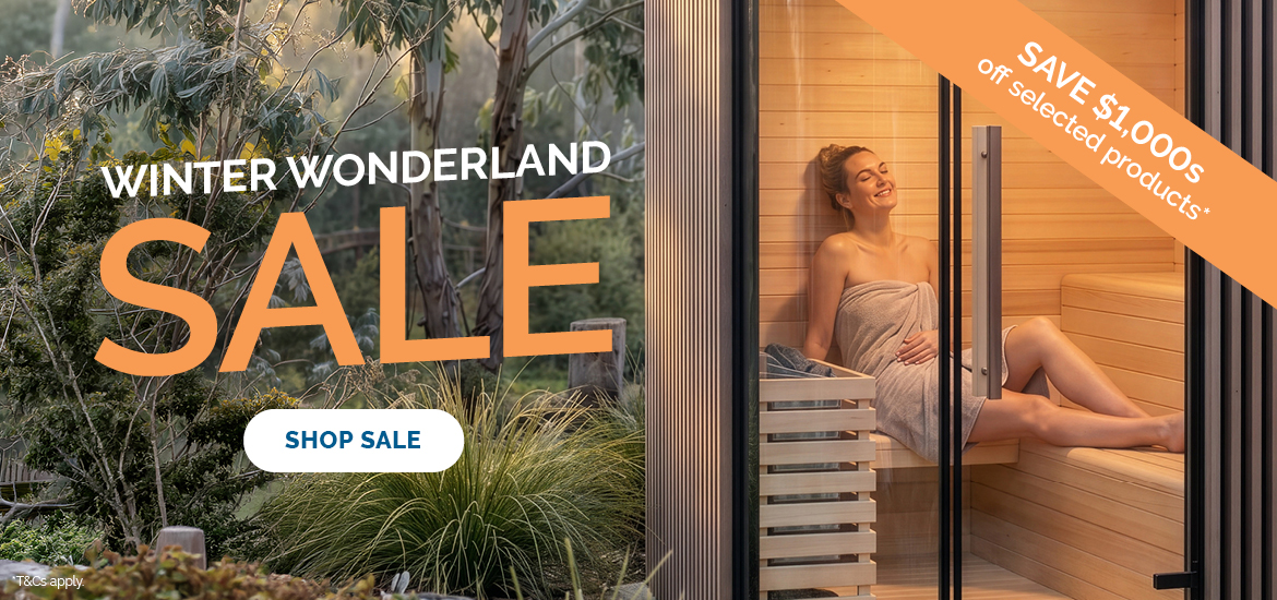 Winter Wonderland Sauna Sale