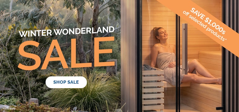 Winter Wonderland Sauna Sale