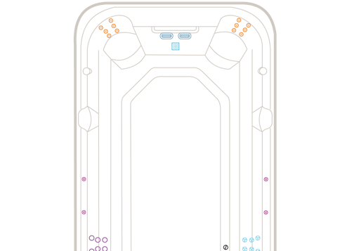 Aquapace Extreme with VCS jet layout