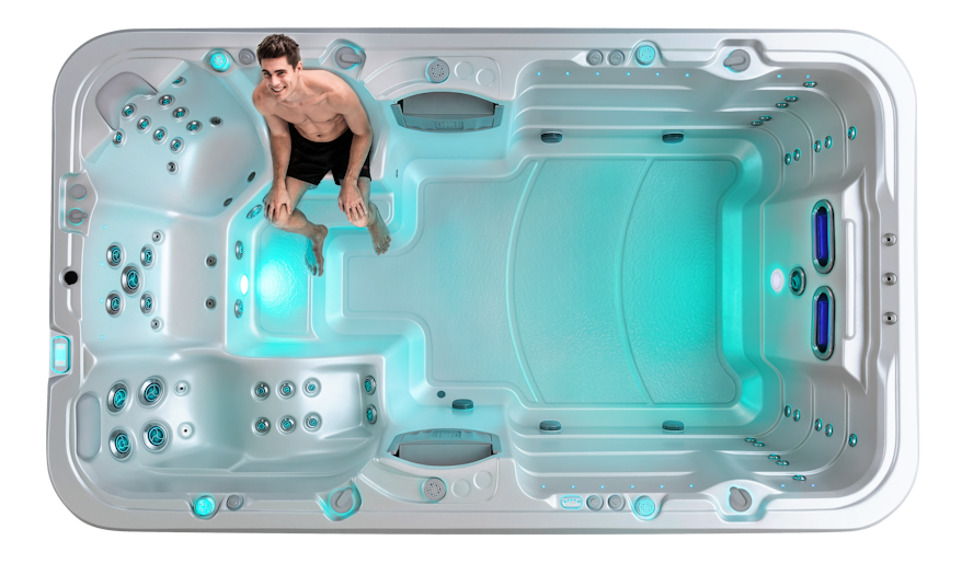 Gen 3 Vortex Aqualounge One Full Back Massage Focused Seat
