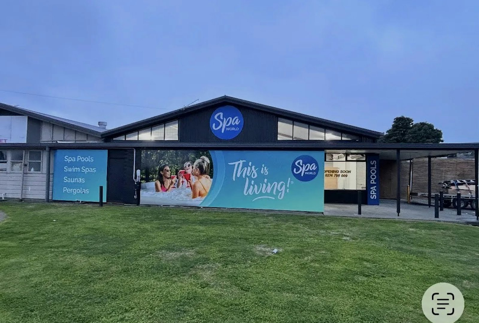 Spa World Napier's exterior view