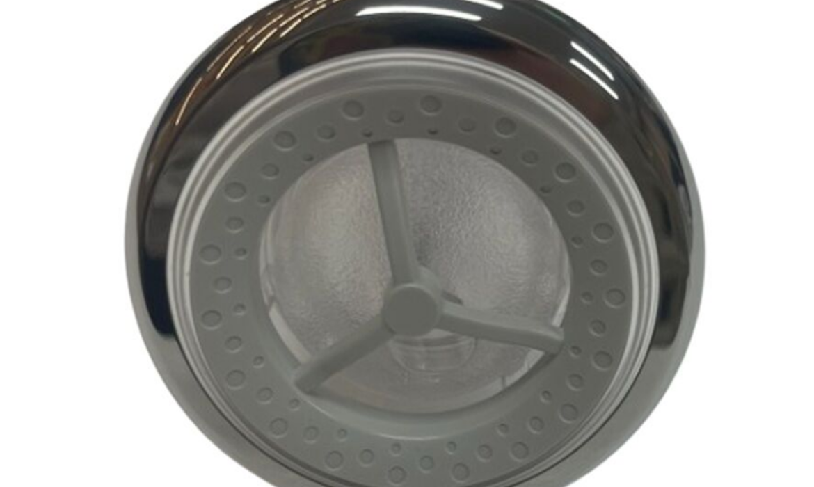90mm (3.5") Fisher Roto Grey Jet