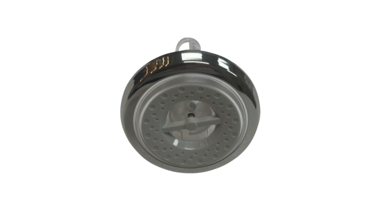 50mm (2") Fisher Roto Jet Face - Grey Jet
