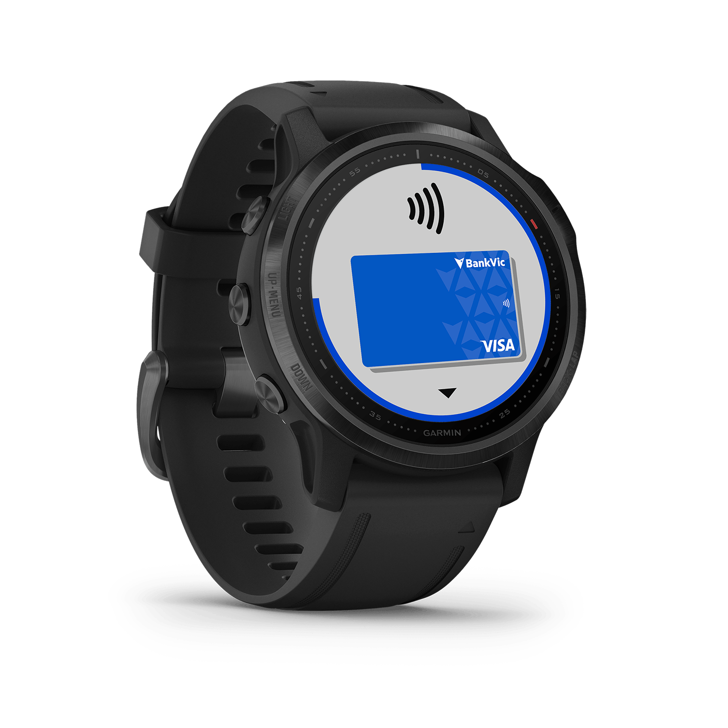 Garmin Pay on smart watch with Bankvic