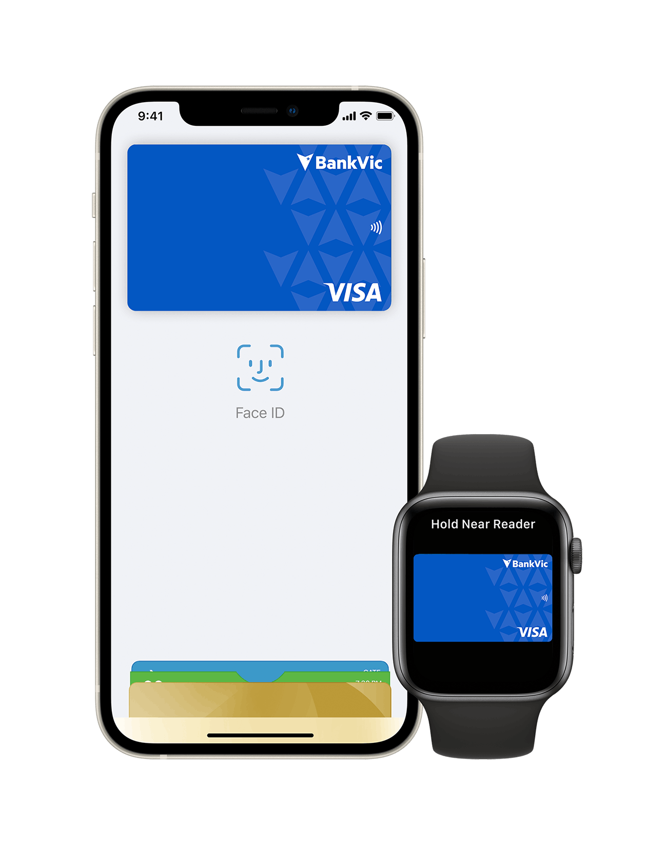 Apple Pay with BankVic on iPhone and Apple watch