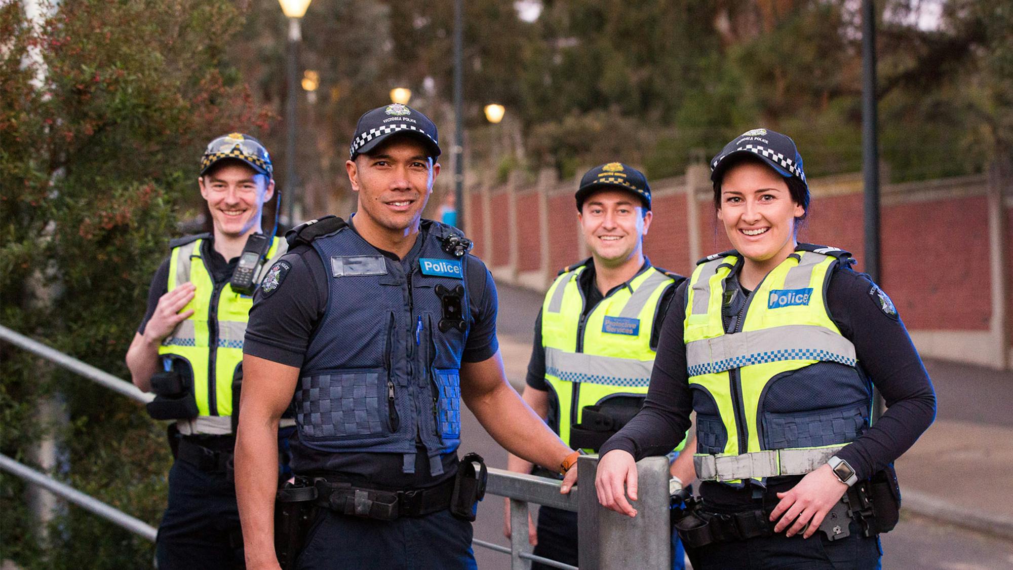 BankVic police recruits banner