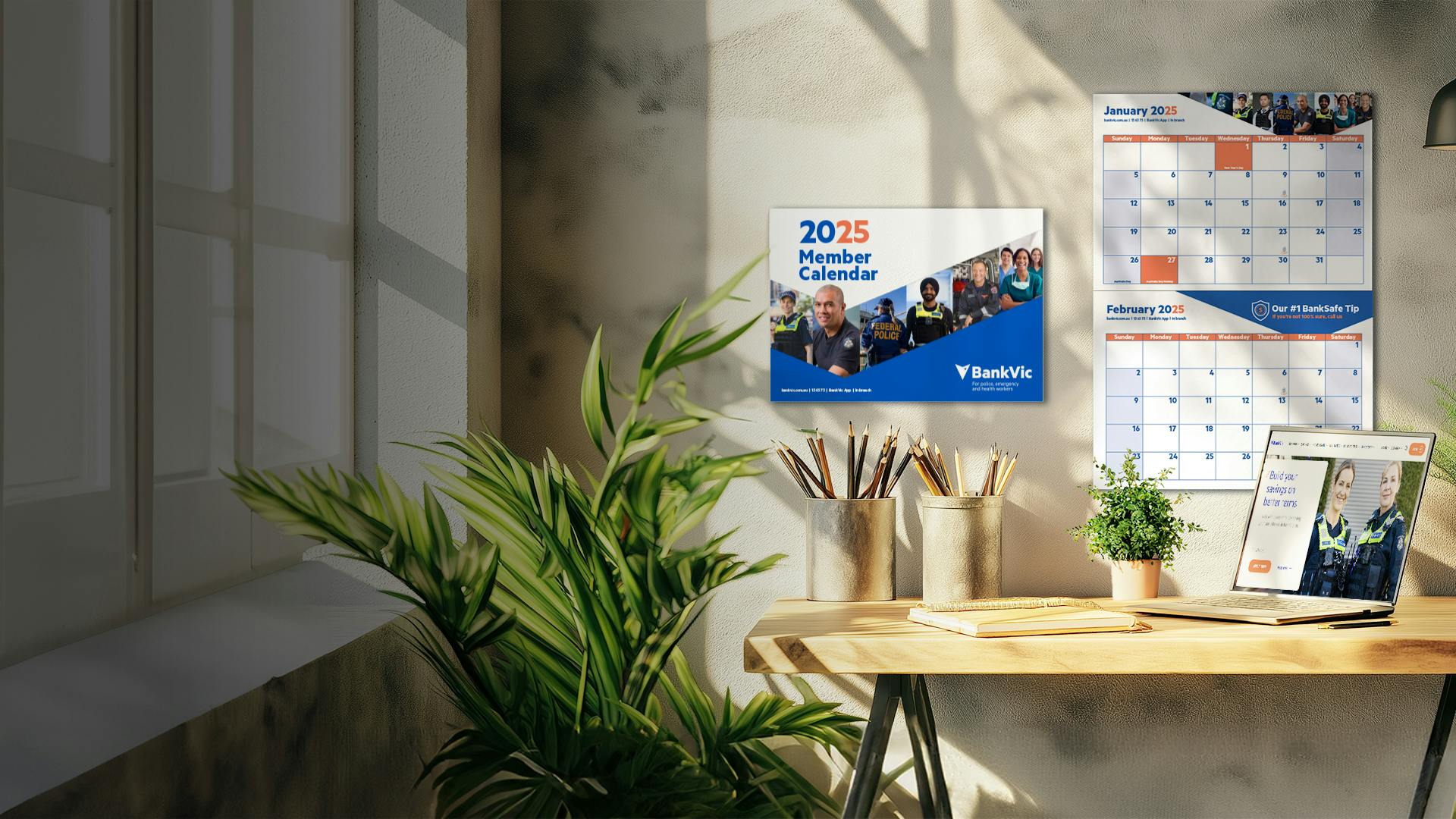 BankVic calendar banner desktop
