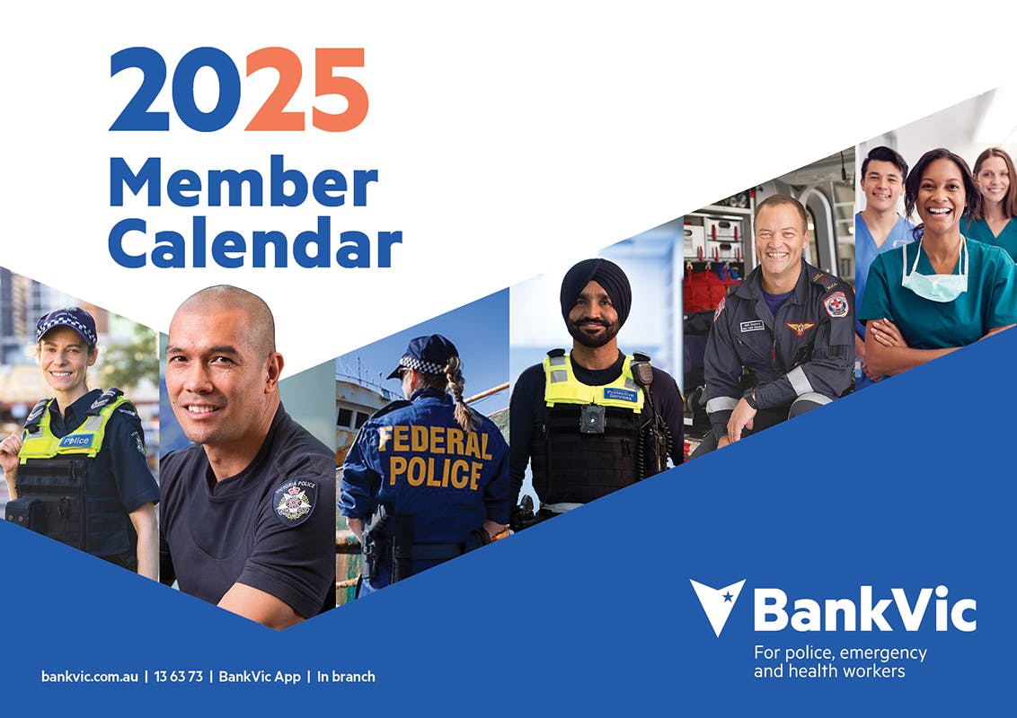 BankVic 2025 Calendar Cover