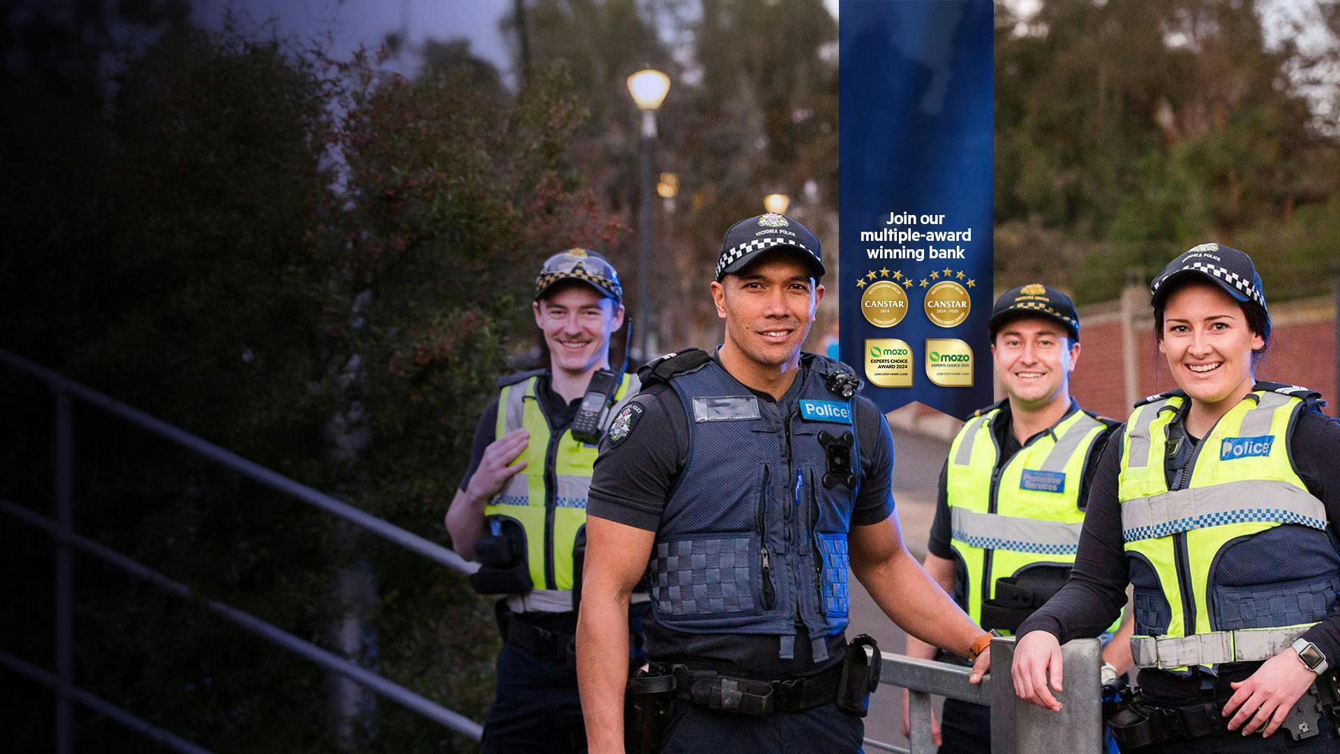 BankVic Police recruits banner