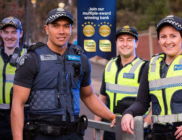 BankVic Police Recruits banner