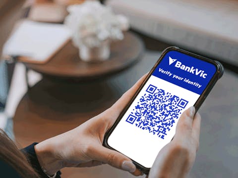 Online id verification mobile banner