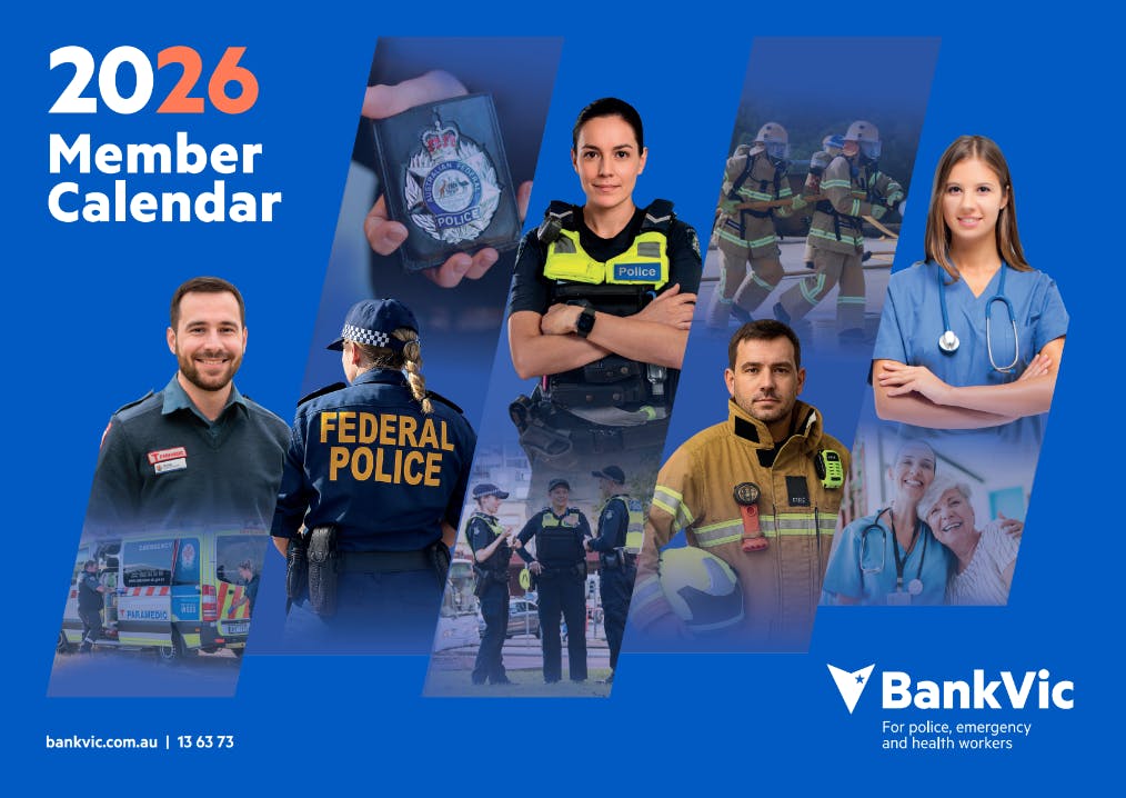 BankVic member calendar 2026