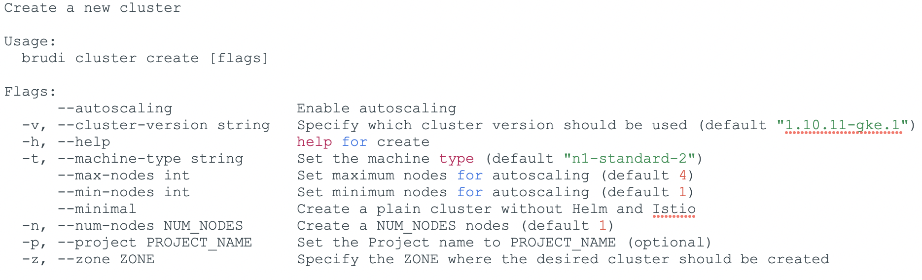 Einen Cluster aufsetzen mit AX CLI