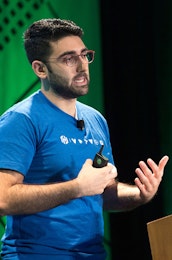 Alex Dadgar presenting at HashiConf 2017.