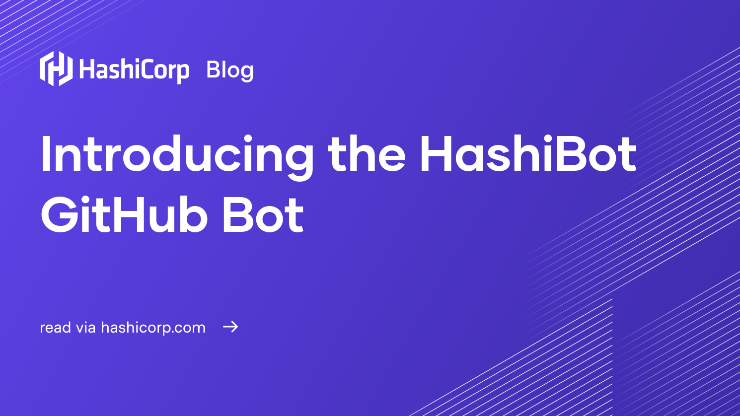 Introducing the HashiBot GitHub Bot