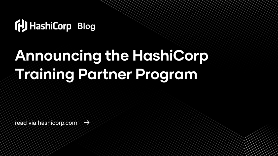 Announcing the HashiCorp Training Partner Program