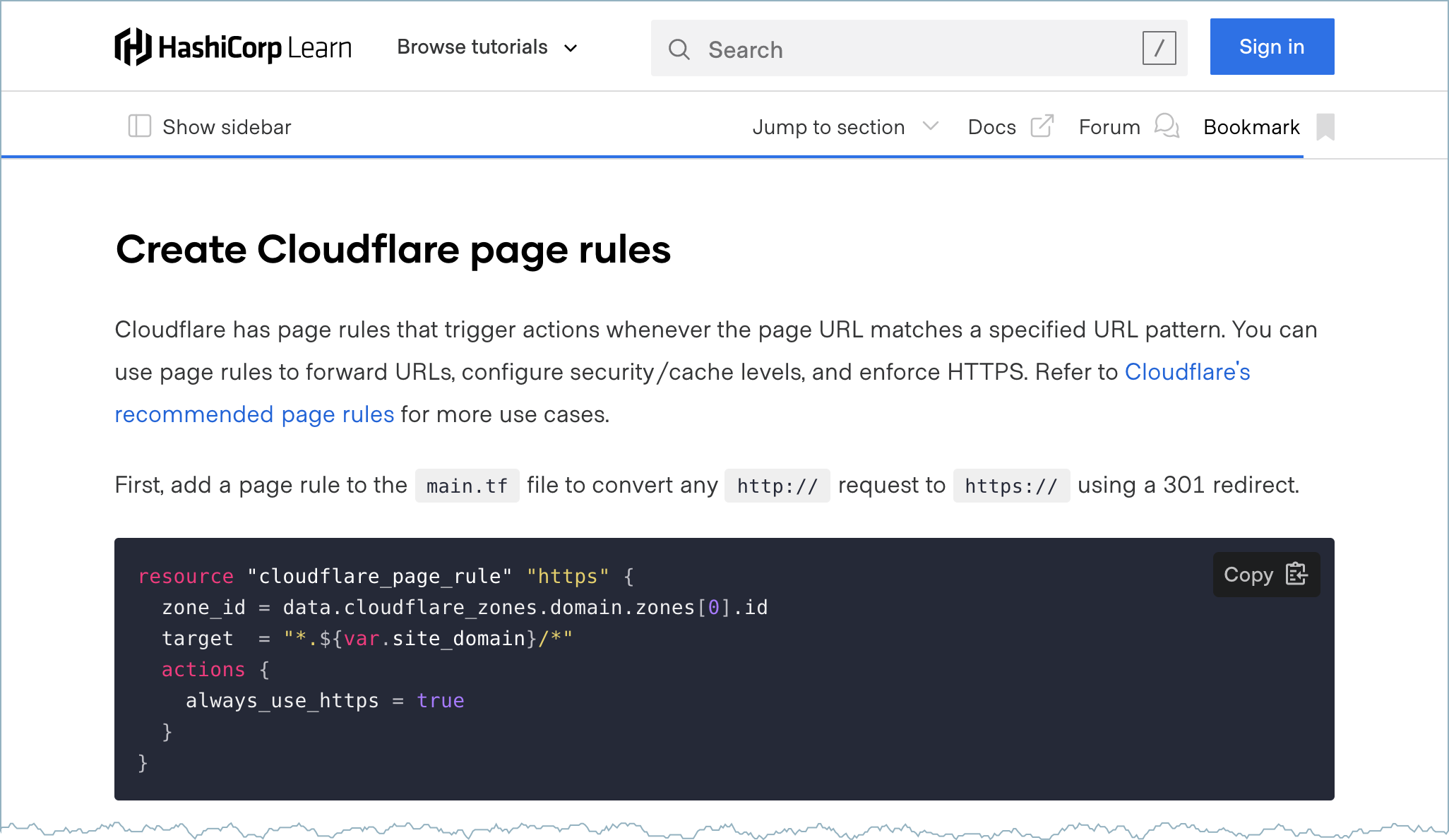 New Terraform Tutorials on HashiCorp Learn