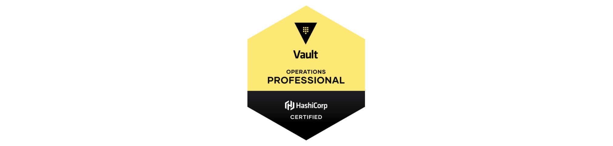Vault Professional Certification badge